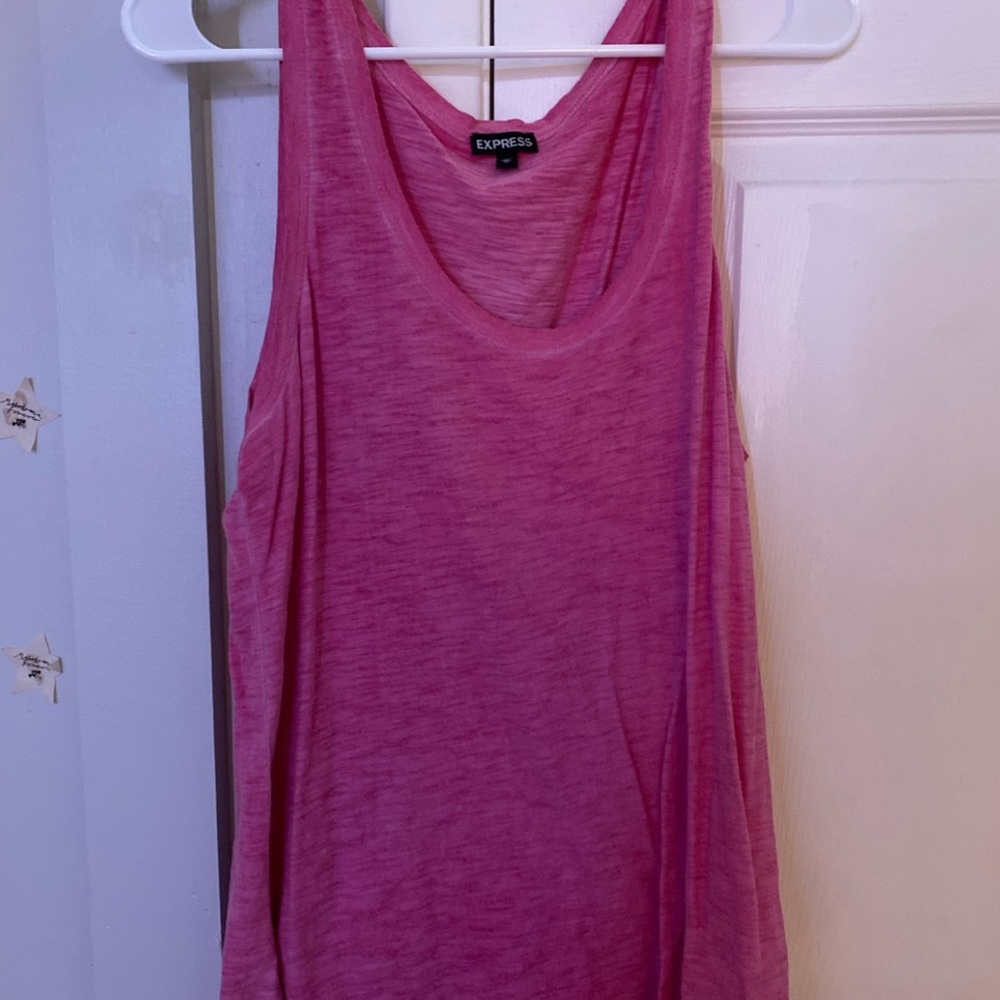 comfy pink tank